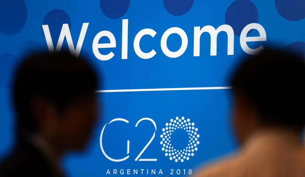 La cumbre de ministros de Finanzas del G20 en Argentina.