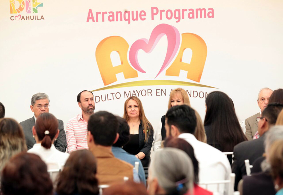 DIF Coahuila arrancó el programa "AMA" (Adulto Mayor en Abandono).