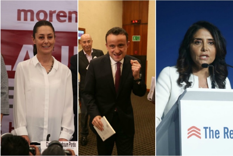 El IECM organizará tres debates entre los candidatos a la Jefatura de Gobierno.