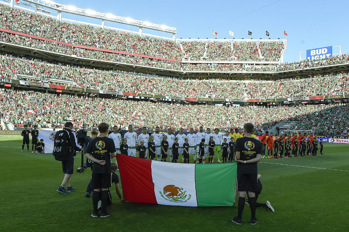 México vs. Chile en la Copa América Centenario