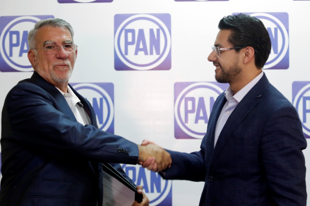 Anuncia dirigencia del PAN a Francisco Fraile como vocero de la campaña a la gobernatura de Martha Érika Alonso. 