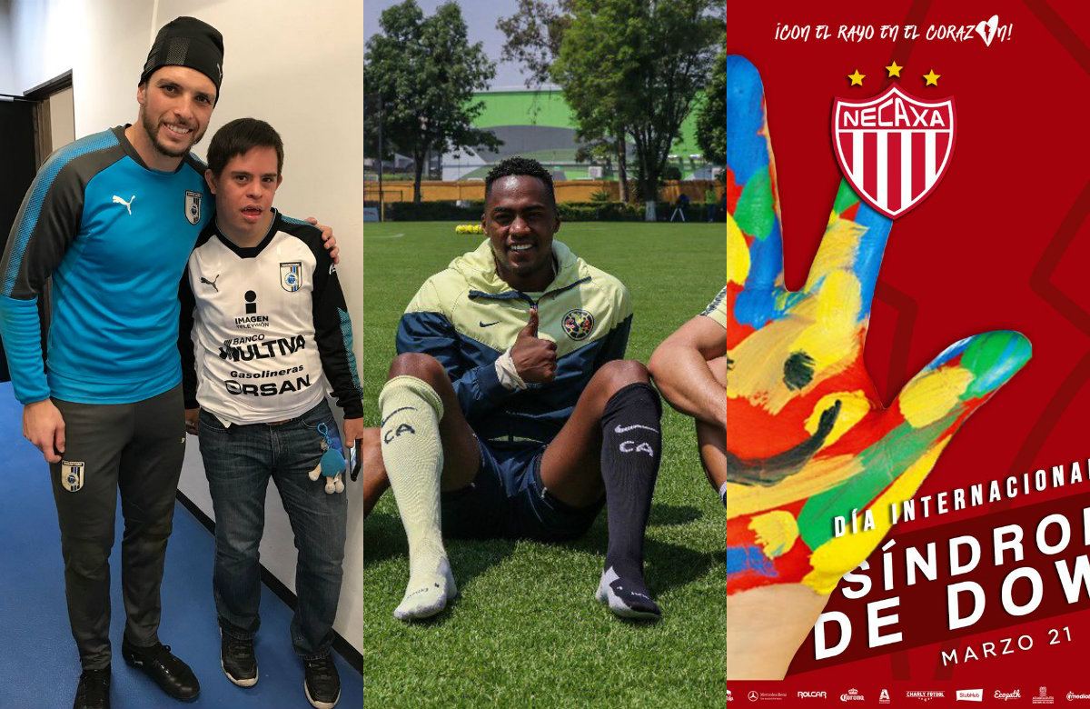 Clubes de la Liga MX conmemoran el Día Mundial de Síndrome de Down  