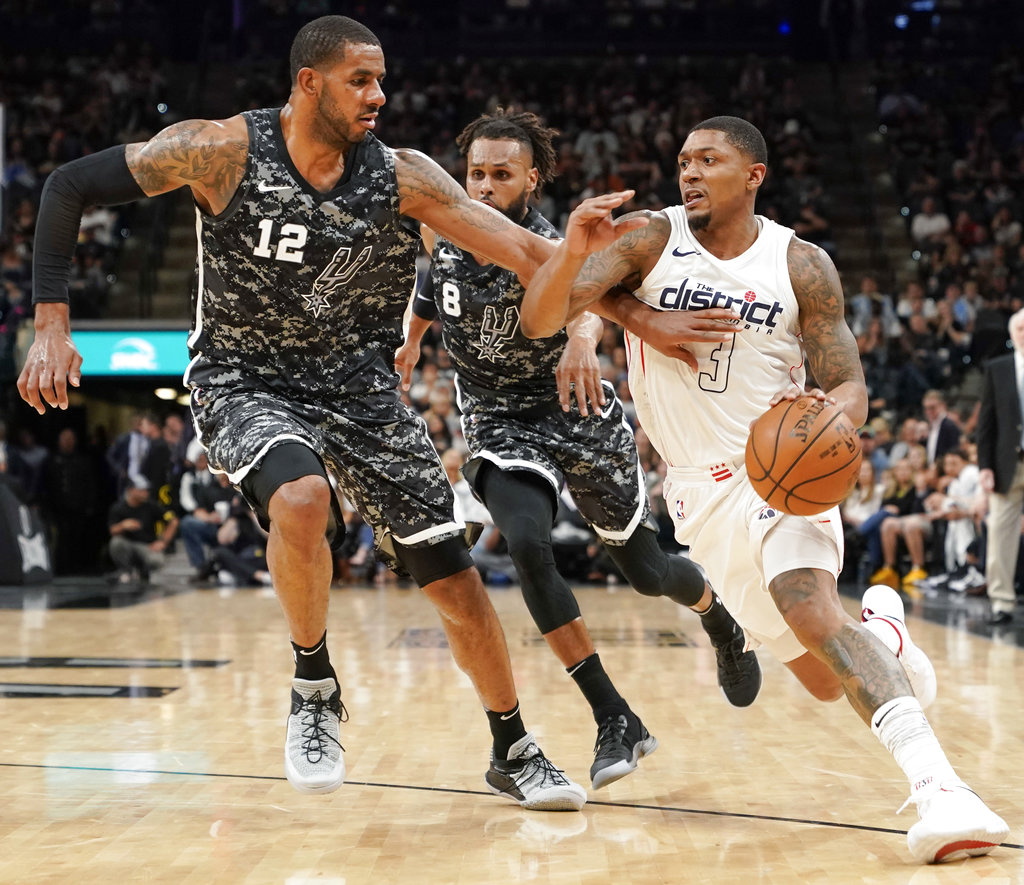 Los Spurs superaron a los Wizards