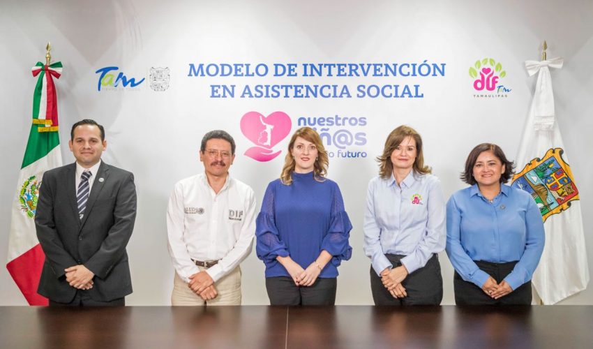La presidenta del DIF Tamaulipas, Mariana Gómez de García Cabeza de Vaca.