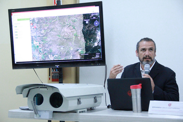 Cada robot tiene la capacidad de detectar e identificar incendios en un rango de polígono de entre ocho mil a 15 mil hectáreas.