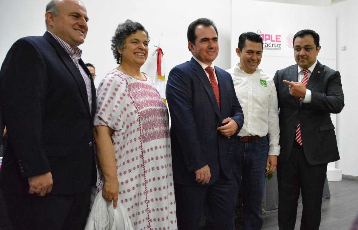 Yunes Zorrila es el abanderado del PRI y del PVEM por la gubernatura de Veracruz.
