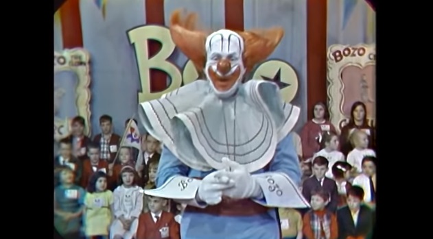 Bozo el Payaso fue particularmente famoso en Estados Unidos en la década de los 60.