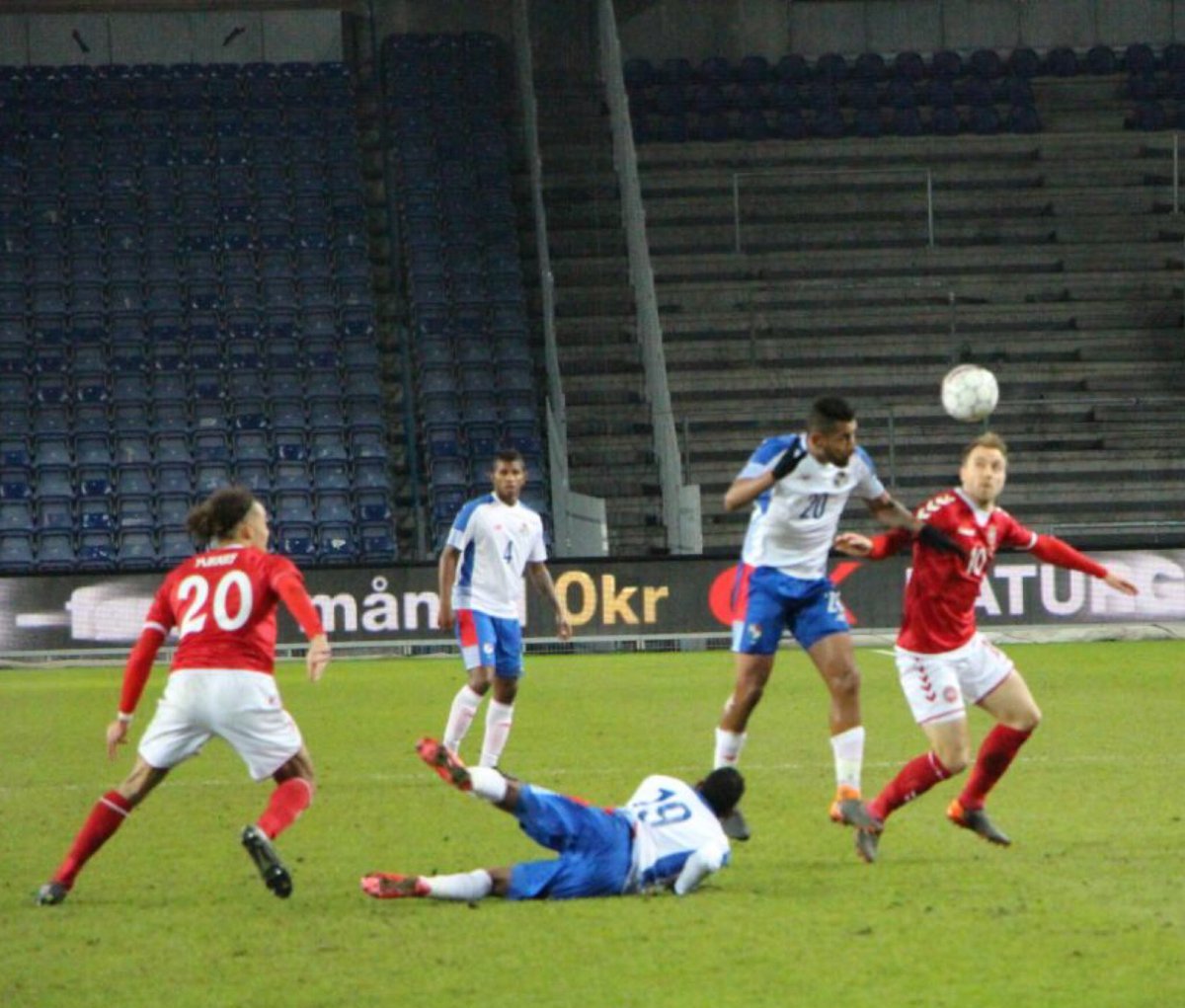 Dinamarca vence a Panamá en juego amistoso, previo a Rusia 2018