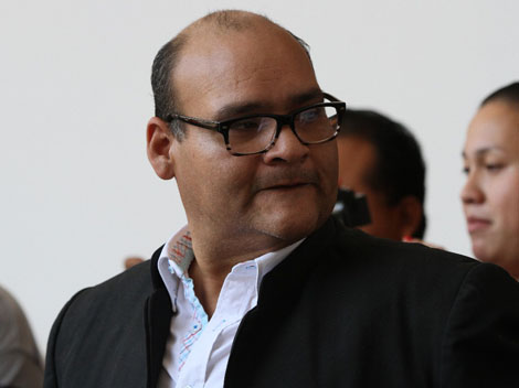 El activista Pedro Rodriguez, "Fufito" 