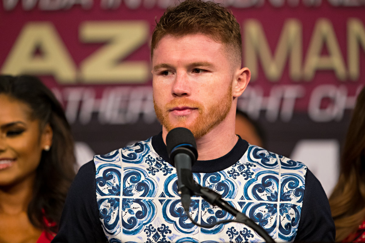 Saúl 'Canelo' Álvarez, boxeador mexicano