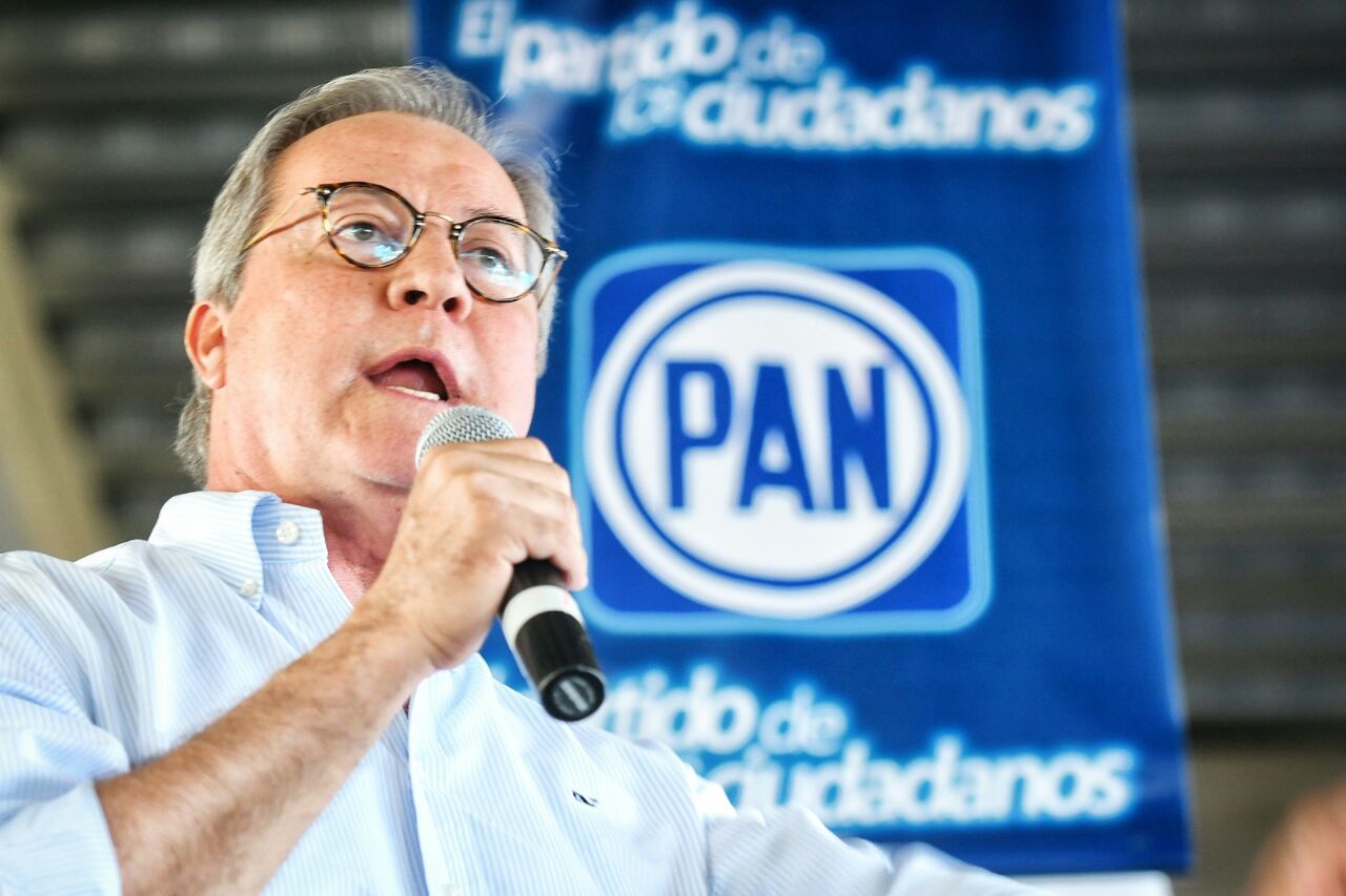Humberto Andrade Quezada, dirigente estatal del PAN. 