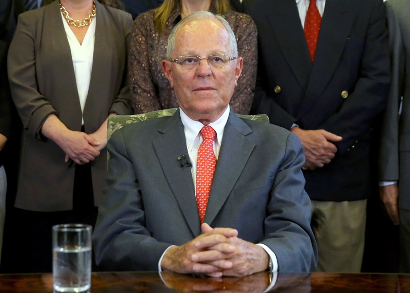 Kuczynski renunció el miércoles, un día antes de que el Congreso votara una moción para destituirlo por haber mentido sobre sus lazos con Odebrecht.