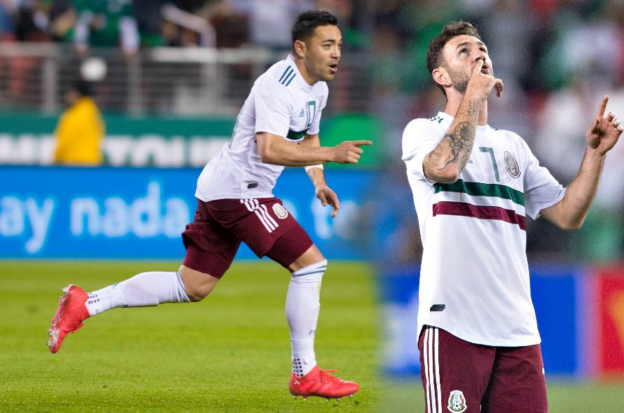 Marco Fabián y Miguel Layún