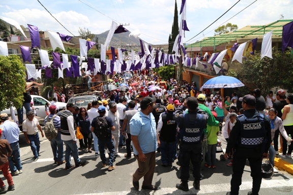 Cerca de mil servidores públicos apoyarán a los asistentes en labores de seguridad pública, protección civil y servicios médicos, entre otras activida