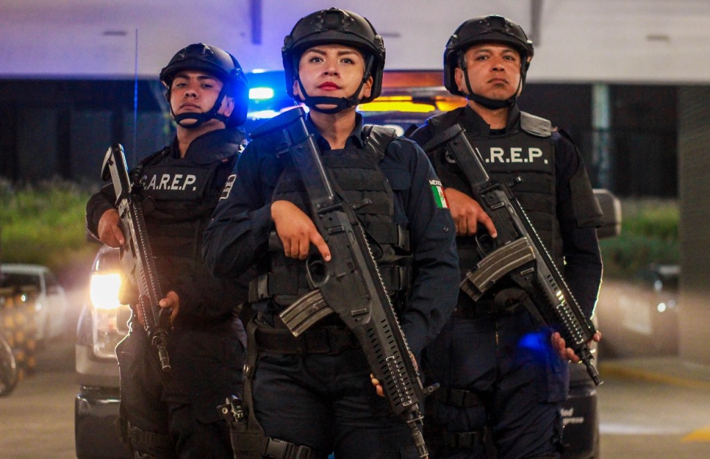 Se detuvieron a 45 probables delincuentes durante la semana que concluye.