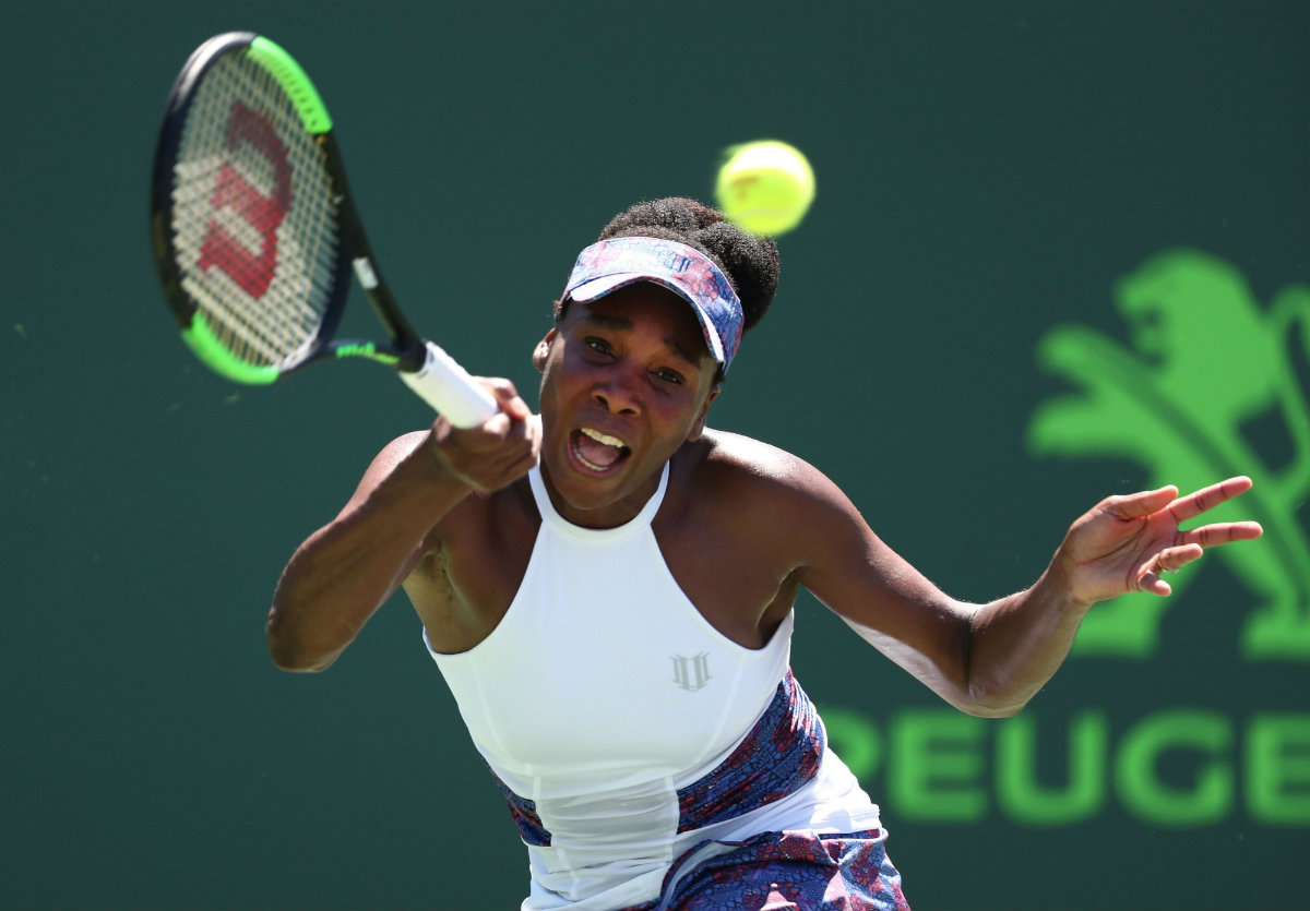 Venus Williams avanza a los Octavos de Final del Masters de Miami