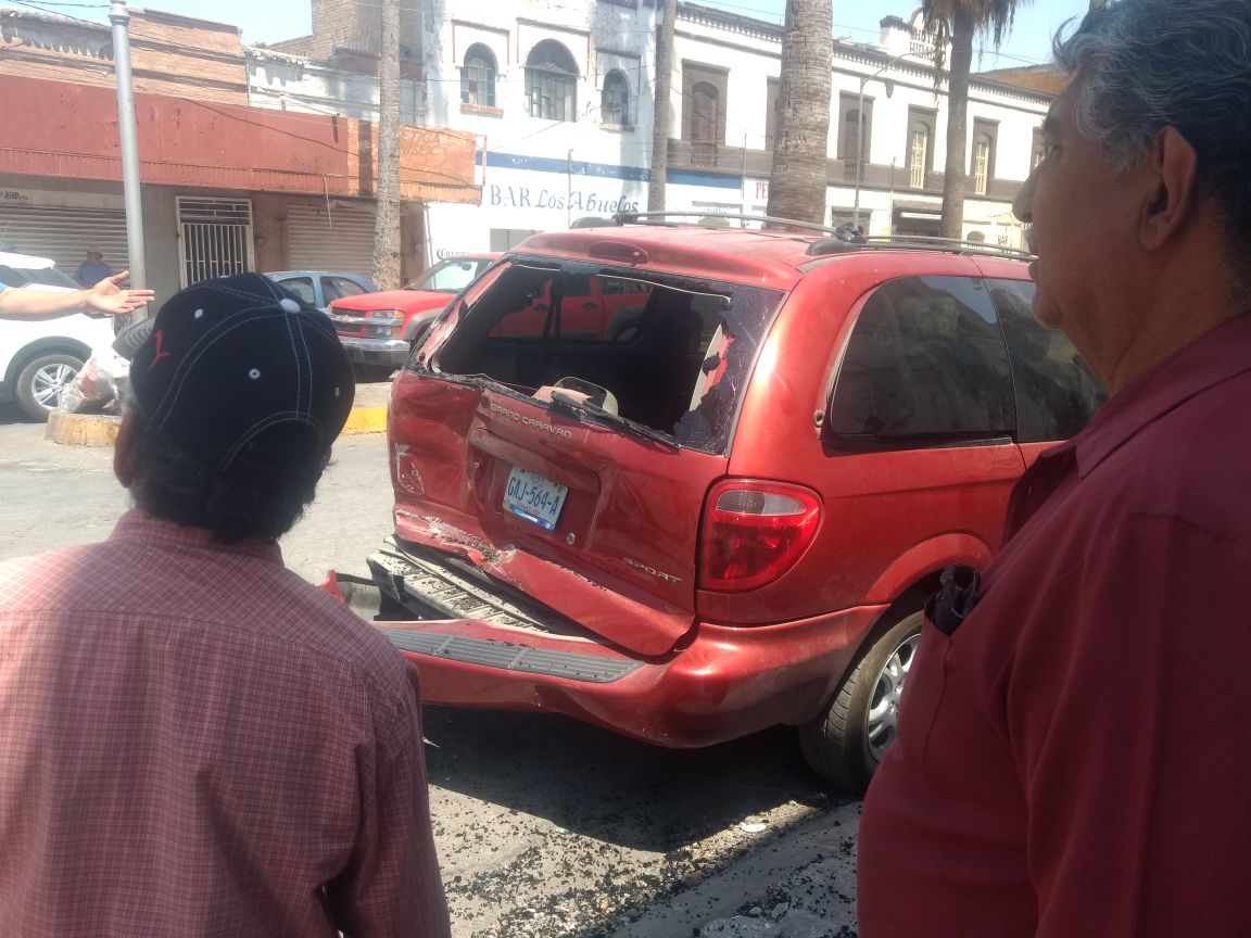 El autobús iba a exceso de velocidad.