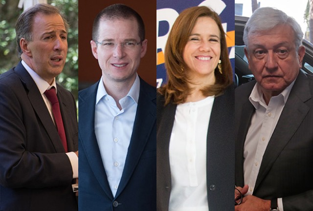 Los candidatos a la Presidencia se preparan para arrancar sus campañas. 