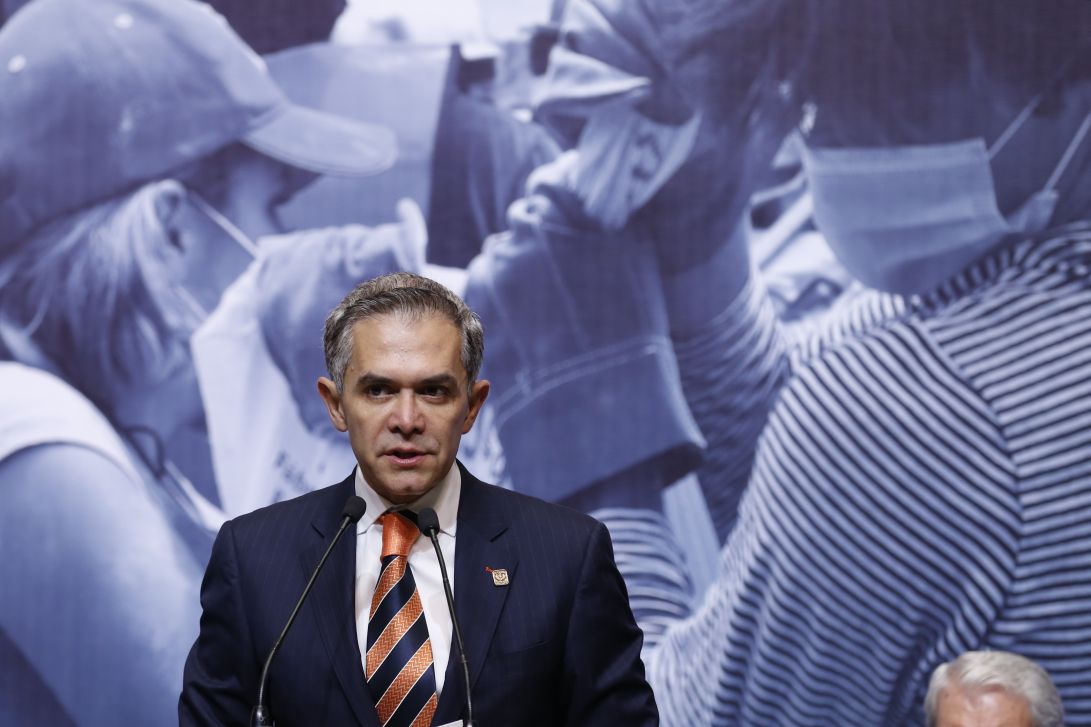 Miguel Ángel Mancera, jefe de Gobierno.