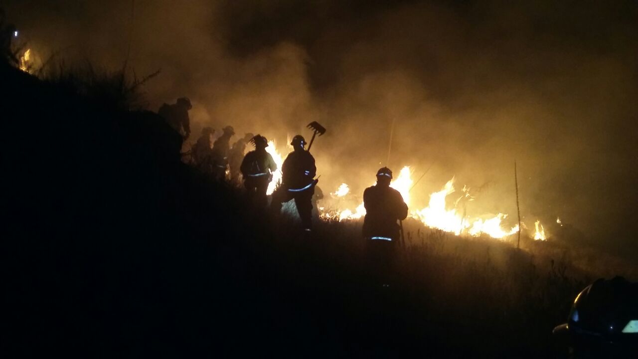 El incendio inició desde el jueves 22 de marzo. 