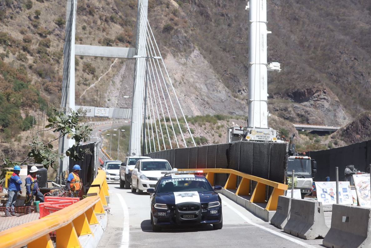El tramo fue reabierto el viernes pasado. 