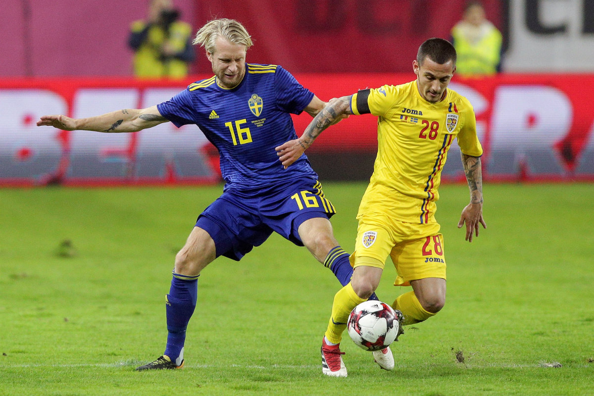 Suecia cayó contra Rumania