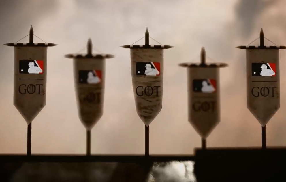 Las Grandes Ligas calientan los bates al estilo 'Game of Thrones' 