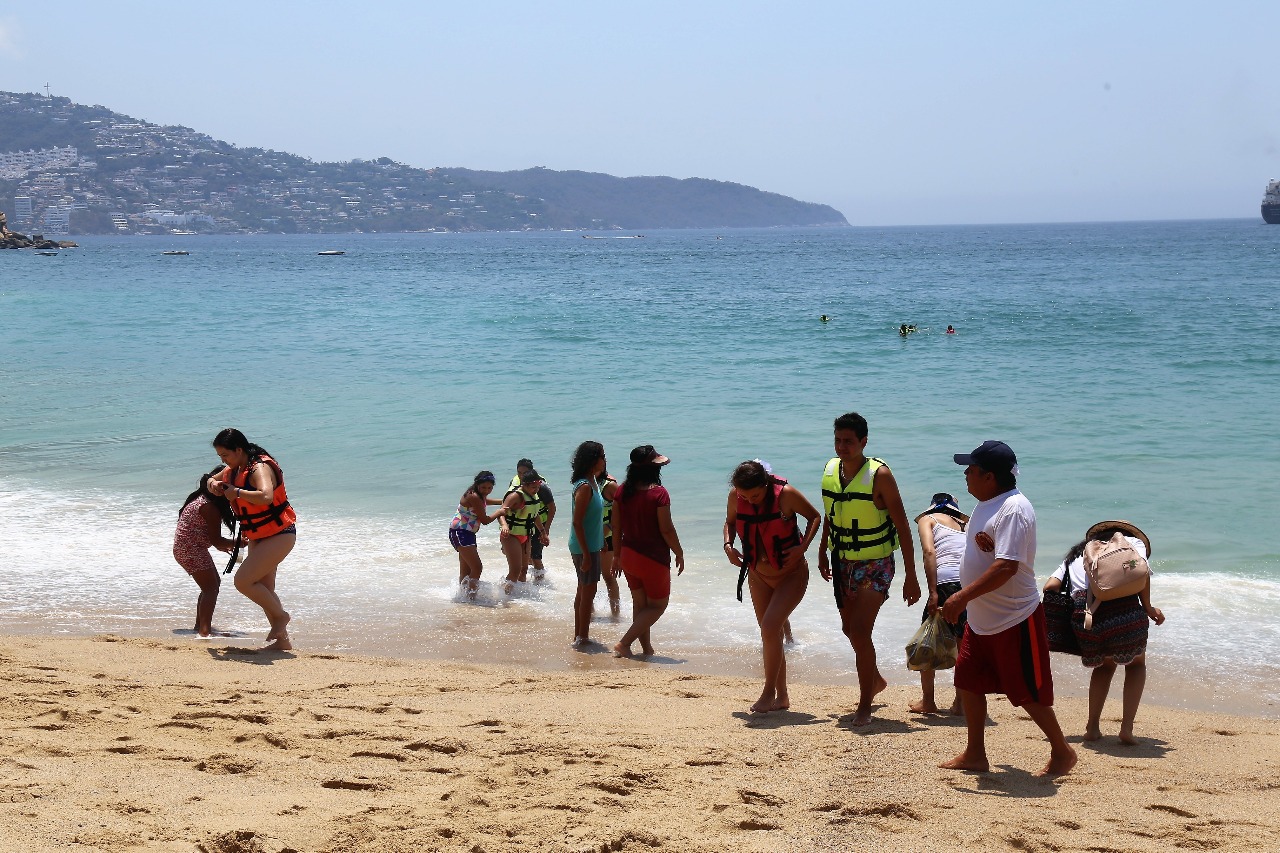 La Secretaría de Turismo en Guerrero informó que la ocupación hotelera en el Triángulo del Sol alcanzó los 82 puntos.