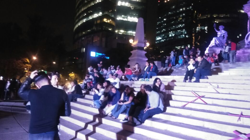Previo al inicio de campaña de Margarita Zavala sus seguidores no llegan.