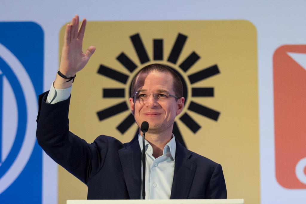 Ricardo Anaya, candidato a la presidencia por la coalición Por México al Frente.