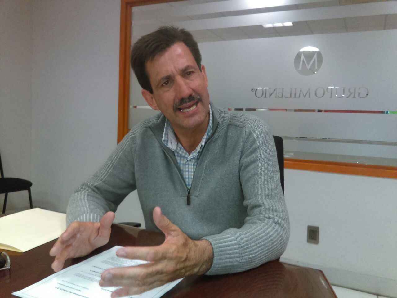 Alejandro Sierra es presidente del Colegio desde agosto del año pasado 