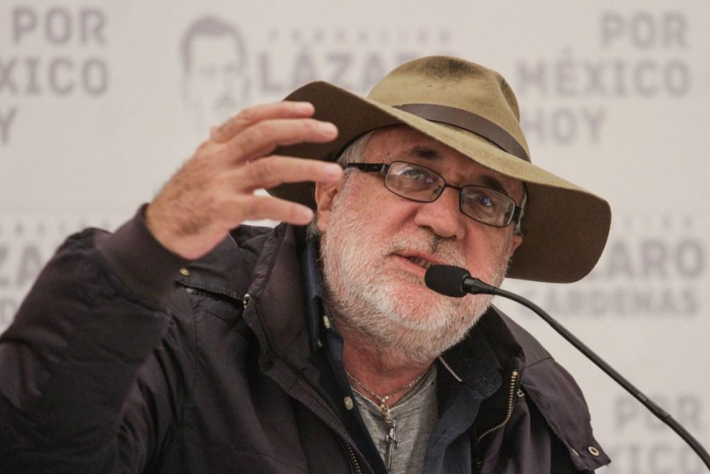Javier Sicilia, vocero del Movimiento por la Paz con Justicia y Dignidad.