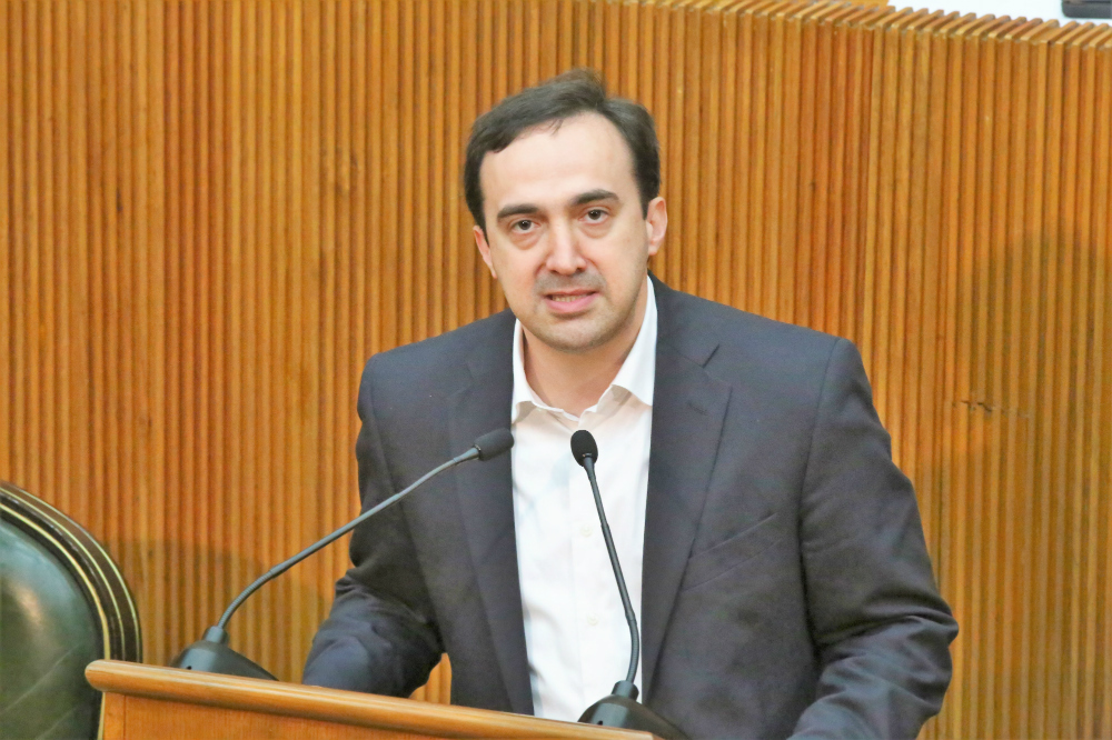 El diputado panista, Hernán Salinas Wolberg