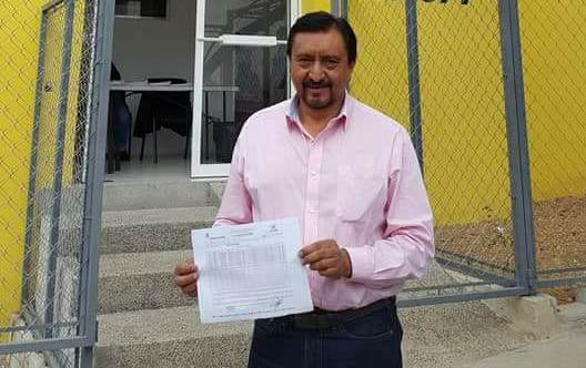 Jorge Luis Escandón, candidato a la presidencia municipal de Las Margaritas.