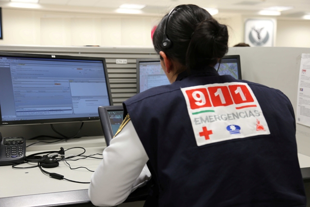 Operadora del 911.