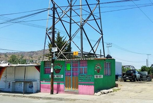 Algunos negocios de la zona. 