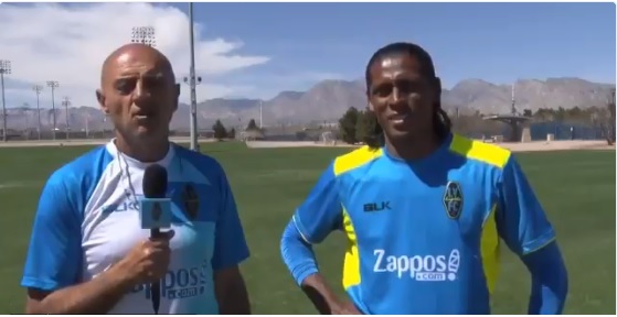 El 'Chelis', estratega del Las Vegas Lights FC, pidió a la afición del equipo no insultar al arquero rival