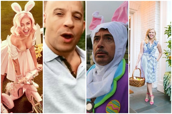 Estas estrellas celebraron la Pascua de maneras divertidas.