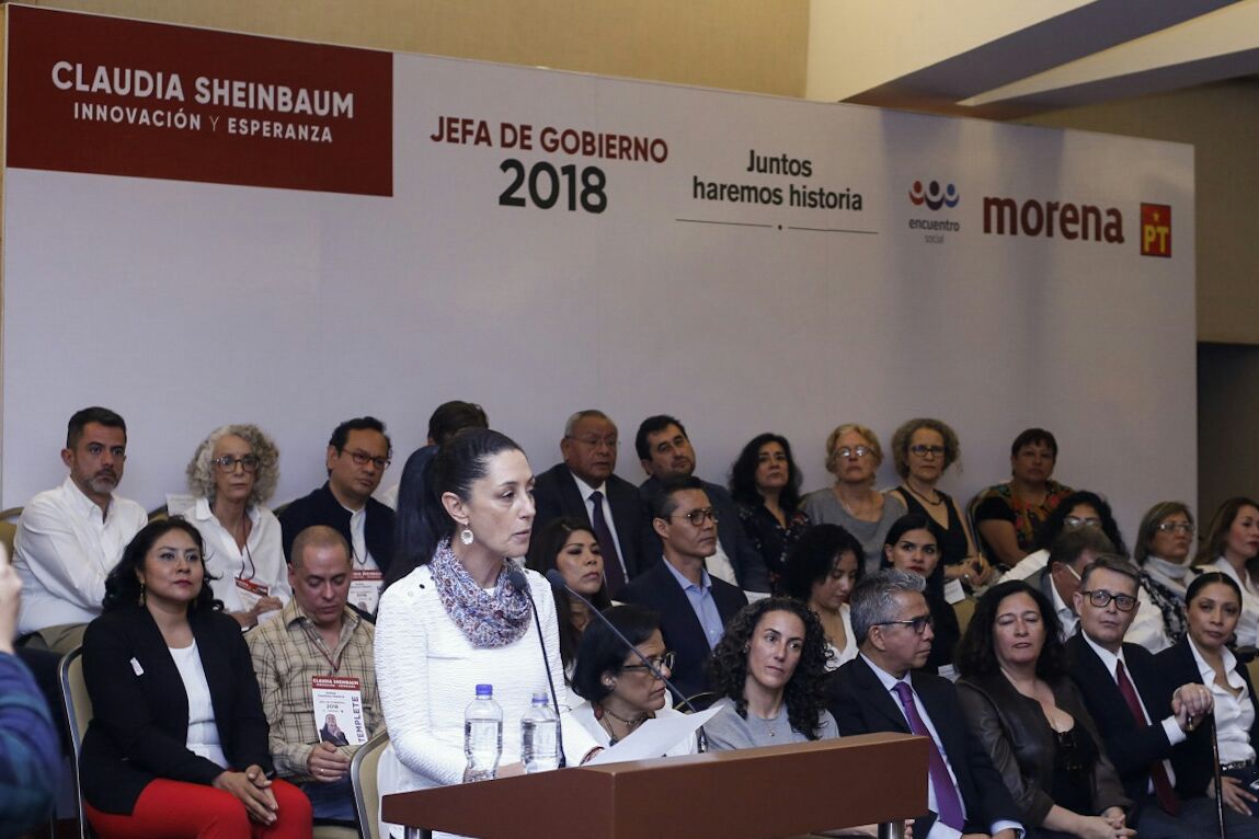El programa de gobierno fue elaborado durante el periodo de precampaña, indicó la candidata. 