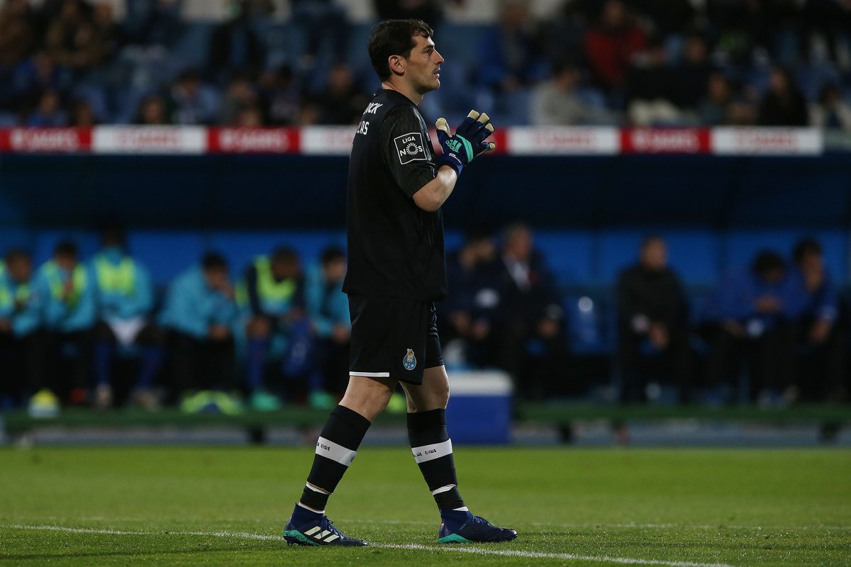 Iker Casillas, portero del Porto