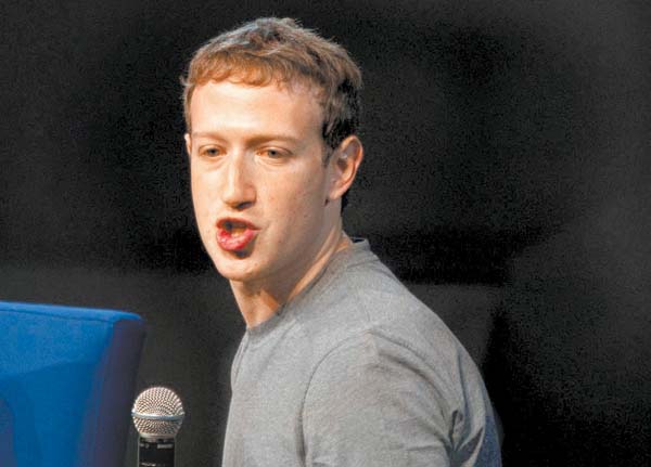 El fundador de la red social.