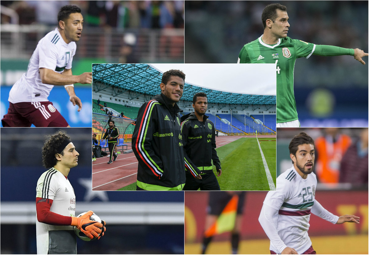Los jugadores que pelean un lugar en el Tri del Mundial
