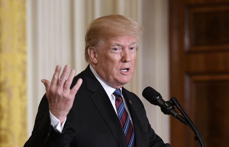 "Quiero traer a nuestras tropas a casa", el el presidente en la Casa Blanca.