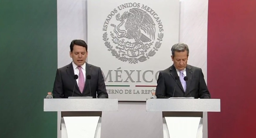 Conferencia de prensa para anunciar app CFE contigo.