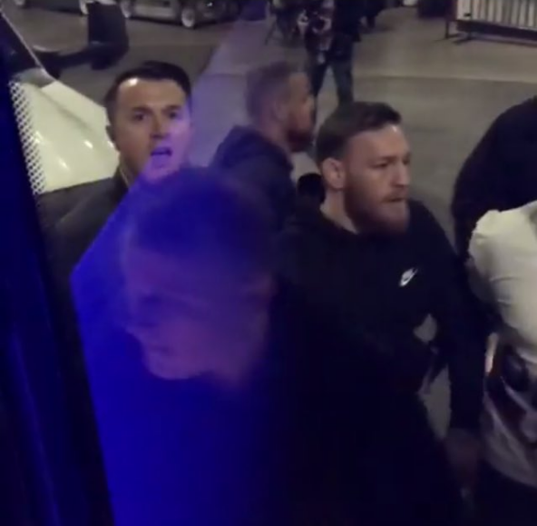 Conor McGregor en Barclays Arena