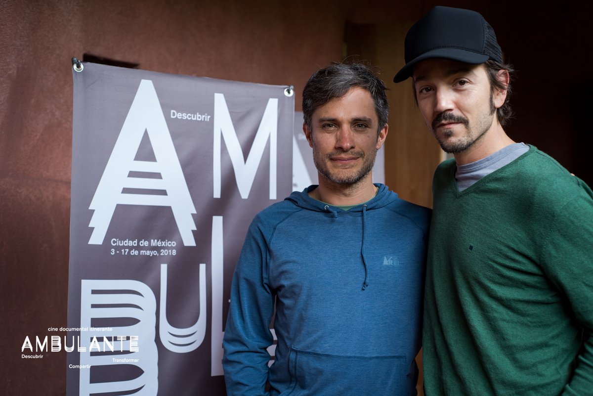 Gael García y Diego Luna presentaron su nueva productora La Corriente del Golfo.