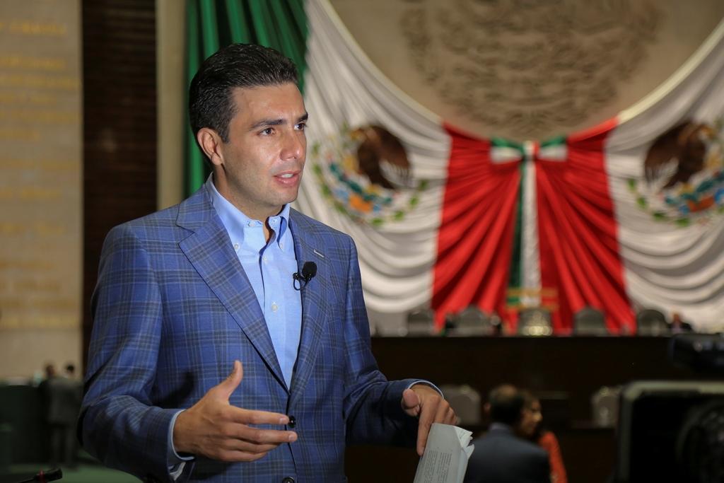 Jesús Sesma Suárez, coordinador de la bancada del Partido Verde en la Cámara de Diputados