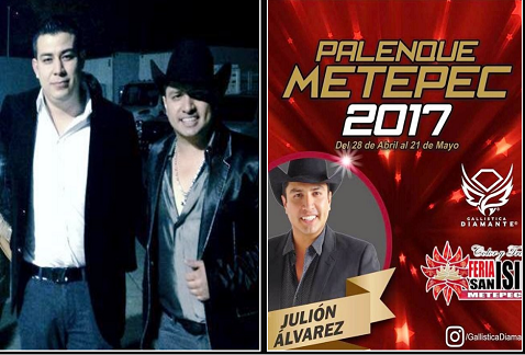 Pérez ha promovido artistas como Julión Álvarez , que también fue señalado por Estados Unidos.