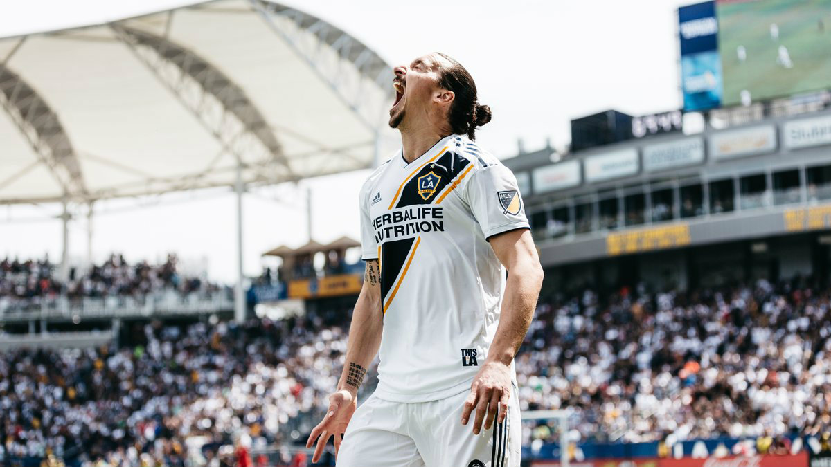 Zlatan Ibrahimovic, jugador del LA Galaxy