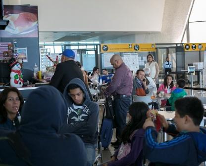 Incrementó la afluencia de usuarios en el Aeropuerto Internacional de Puebla “Hermanos Serdán”.
